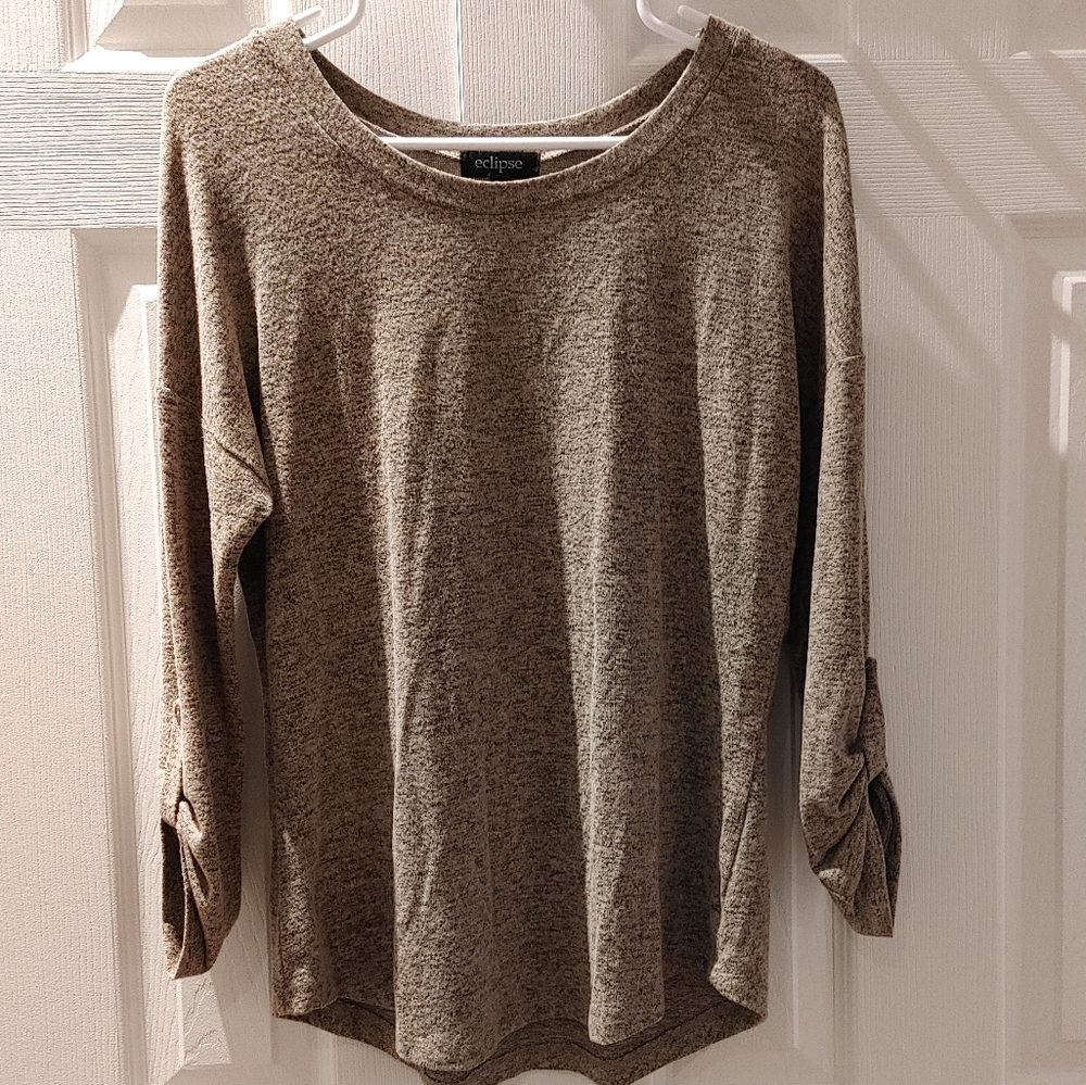 Eclipse Sweater with roll up sleeves